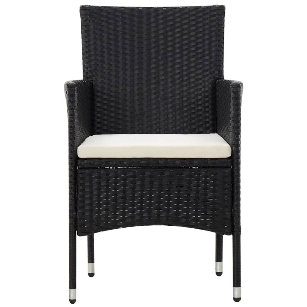 Sofa Set Black and cream white. Picture 9