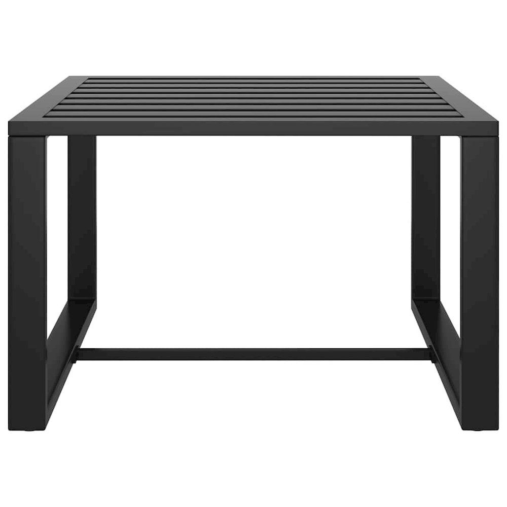 Table Anthracite Aluminum 23.6 x 23.6 x 15.0 in Modular. Picture 3