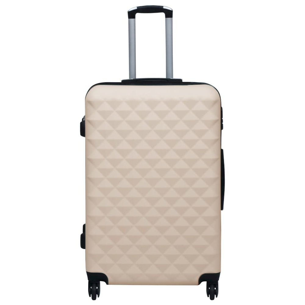 Hardcase Trolley Set 3 pcs Gold ABS. Picture 2
