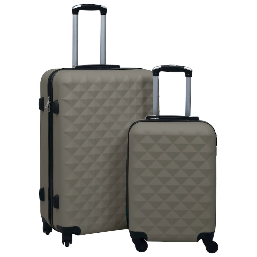 Hardcase Trolley Set 2 pcs Anthracite ABS. Picture 1