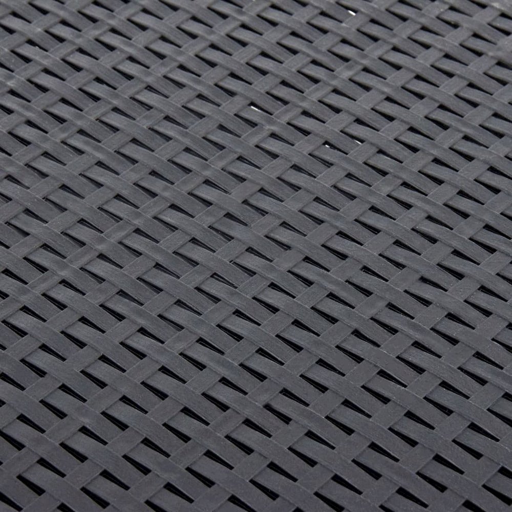 Outdoor Table Anthracite 100% Polypropylene 21.3x21.3x14.4in. Picture 5