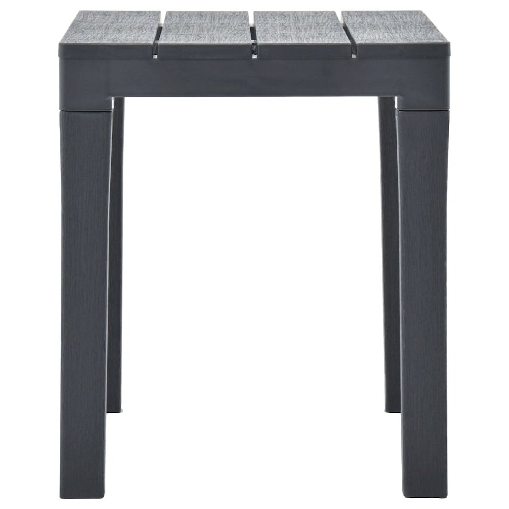 Garden Set Anthracite Plastic Medium Durable Garden Set. Picture 8