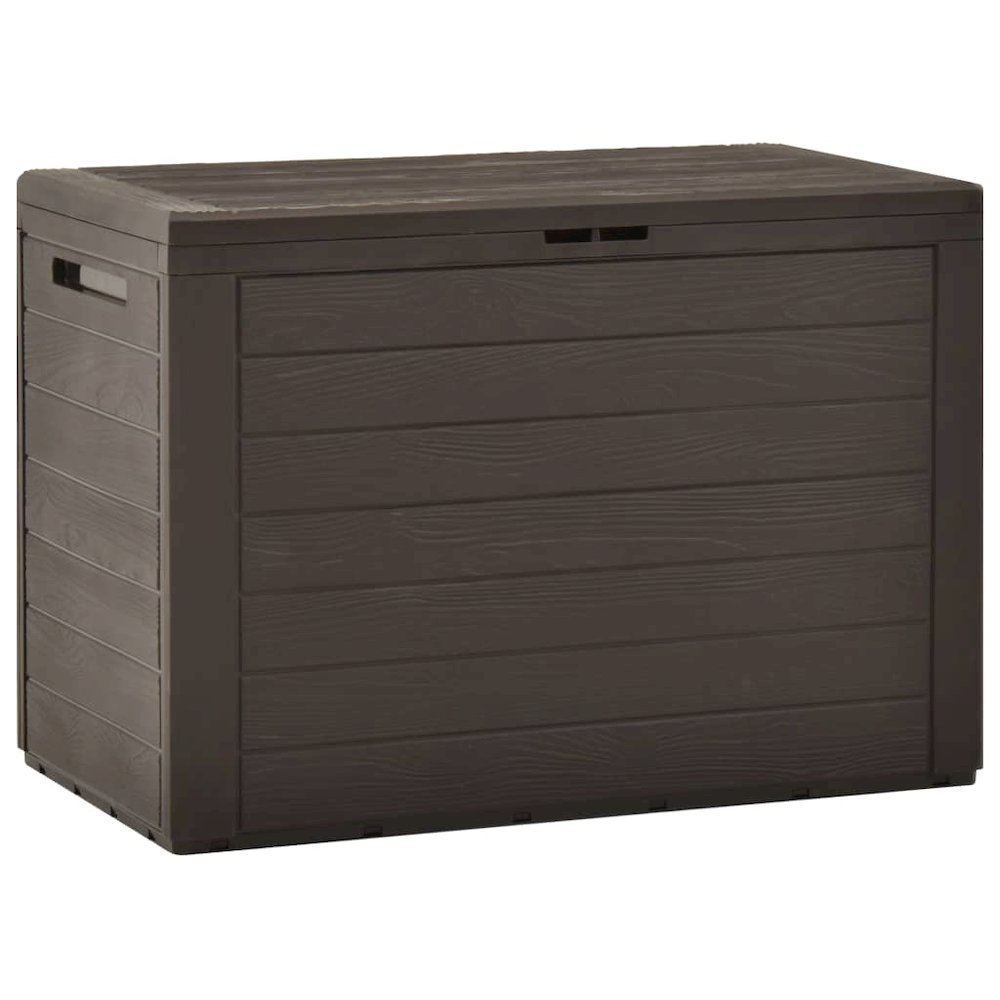 Storage Box Brown Polypropylene 30.7 x 17.3 x 21.7 in Storage Box. Picture 1