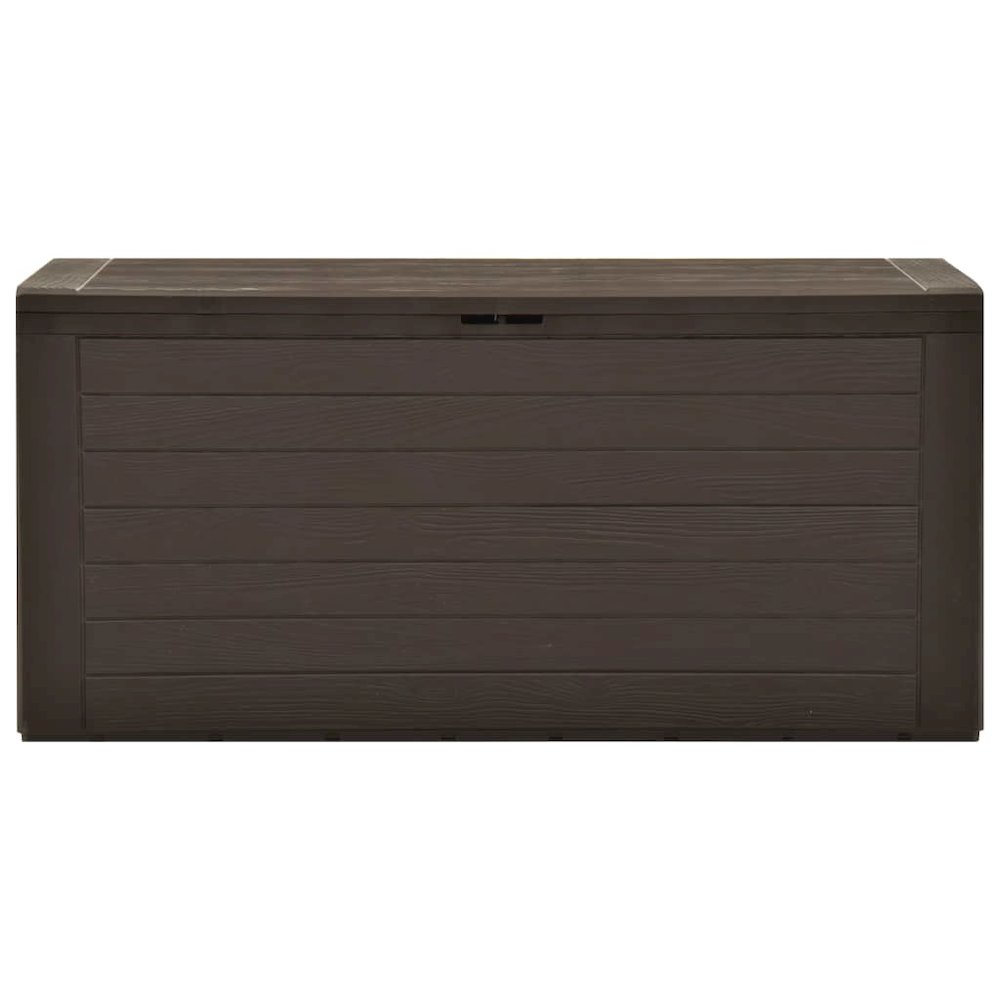 Storage Box Brown Polypropylene 45.7x17.3x21.7 in Storage Box. Picture 2
