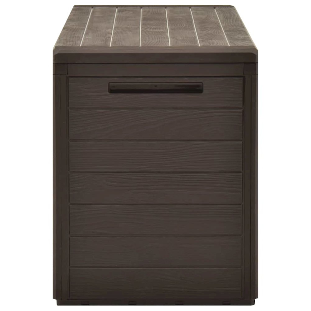 Storage Box Brown Polypropylene 45.7x17.3x21.7 in Storage Box. Picture 3