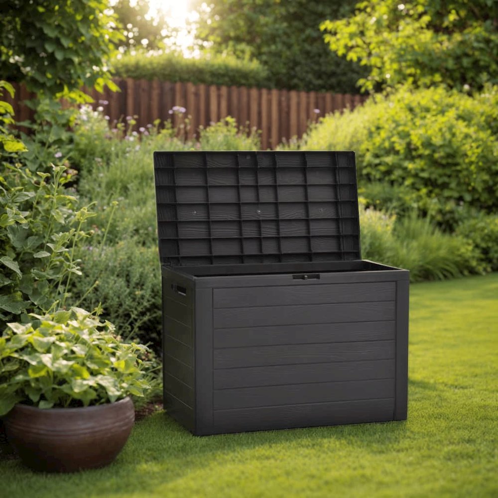 Storage Box Anthracite Polypropylene 30.7x17.3x21.7 in. Picture 3