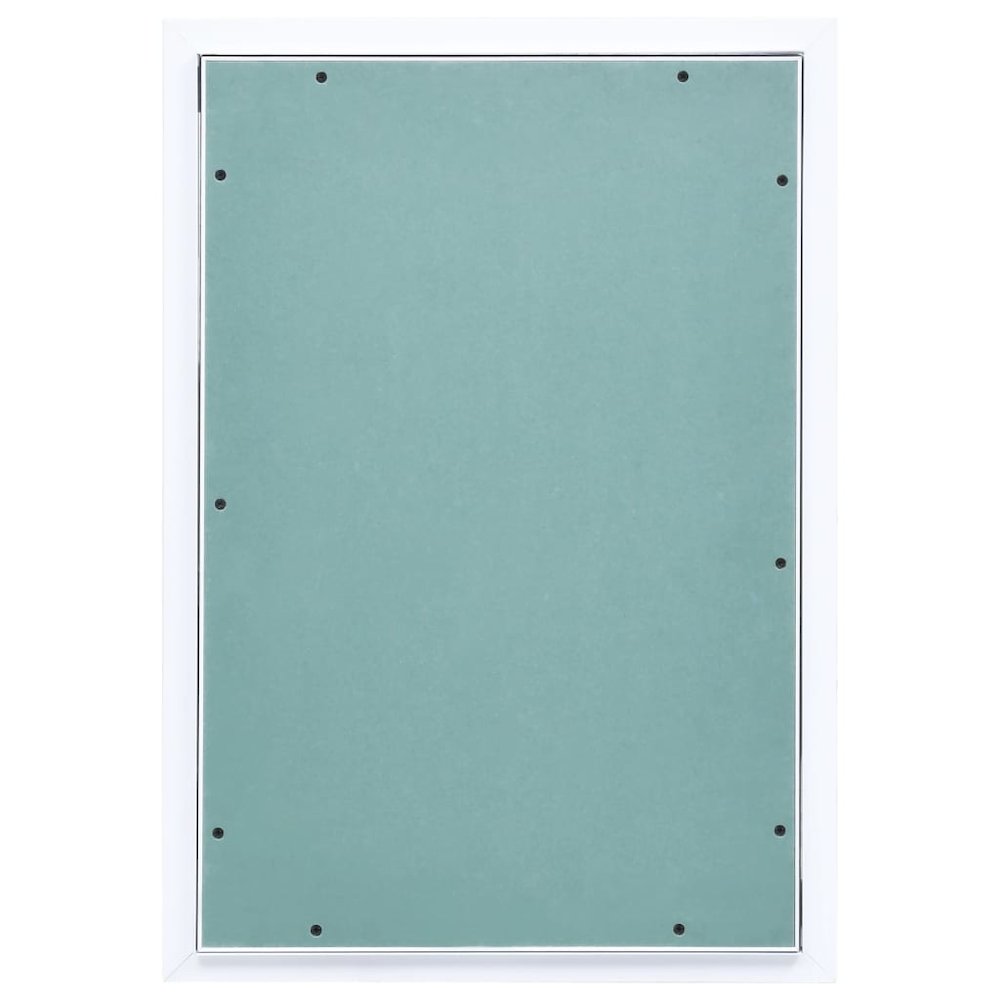 Access Panel with Aluminum Frame and Plasterboard 15.7"x23.6". Picture 4