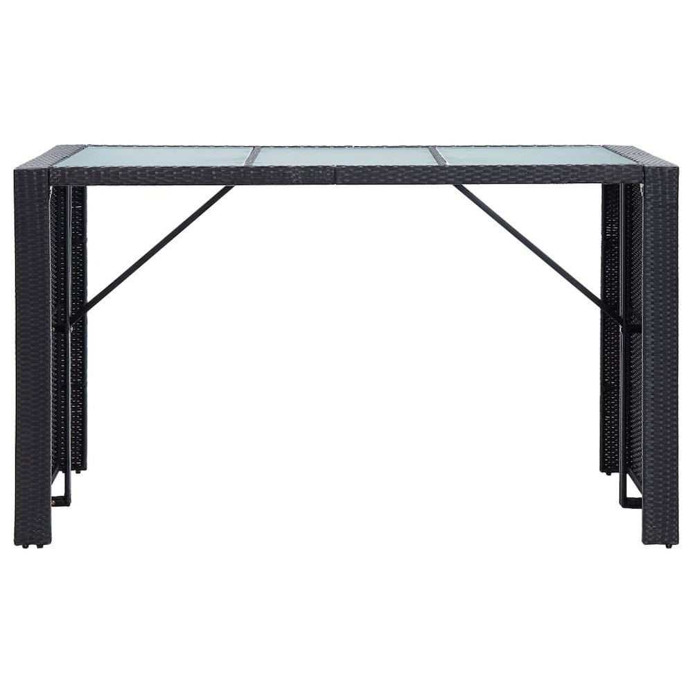 Garden Bar Set Black, Cream White. Picture 3
