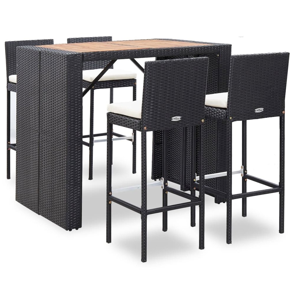 Bar Set Black, Cream. Picture 1