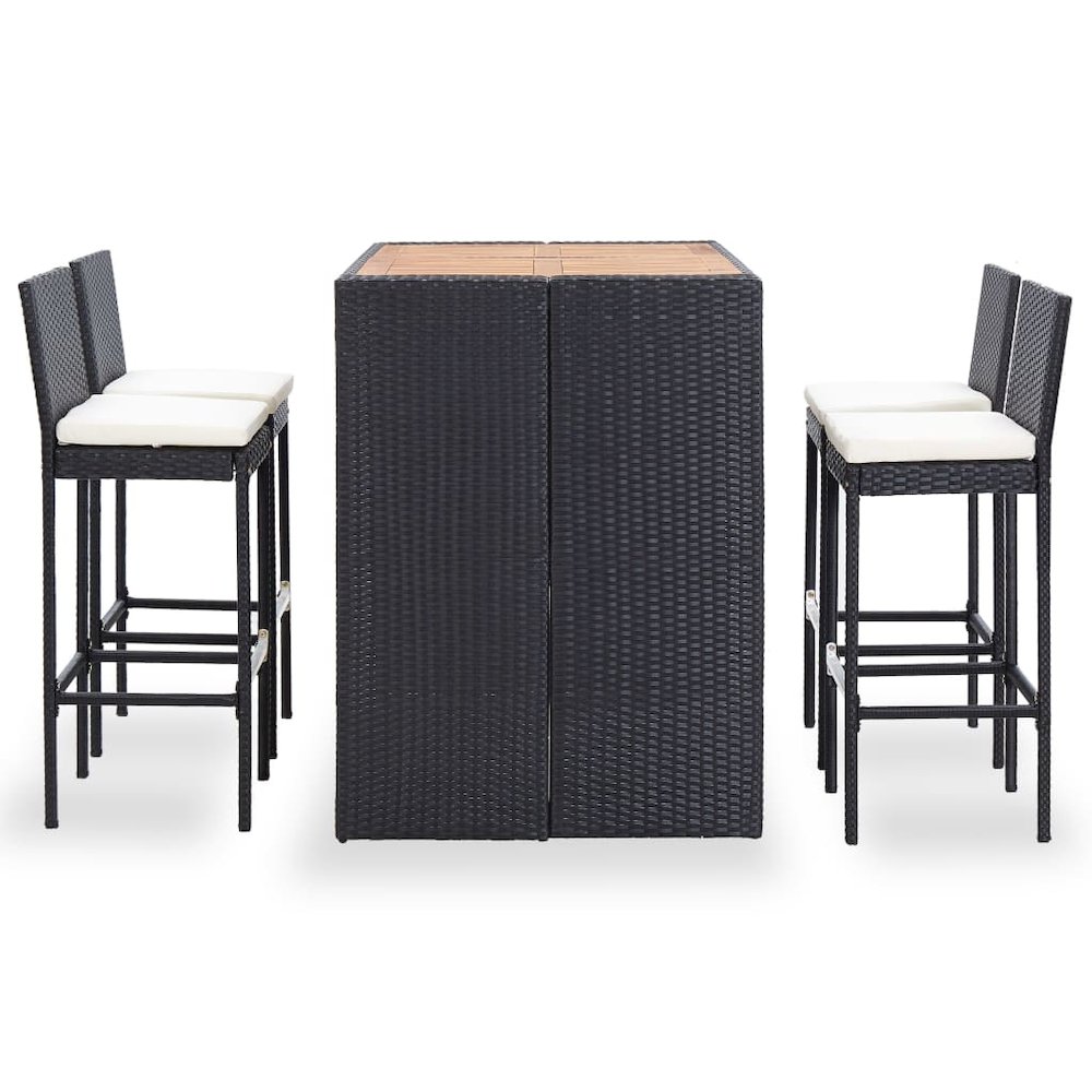 Bar Set Black, Cream. Picture 2