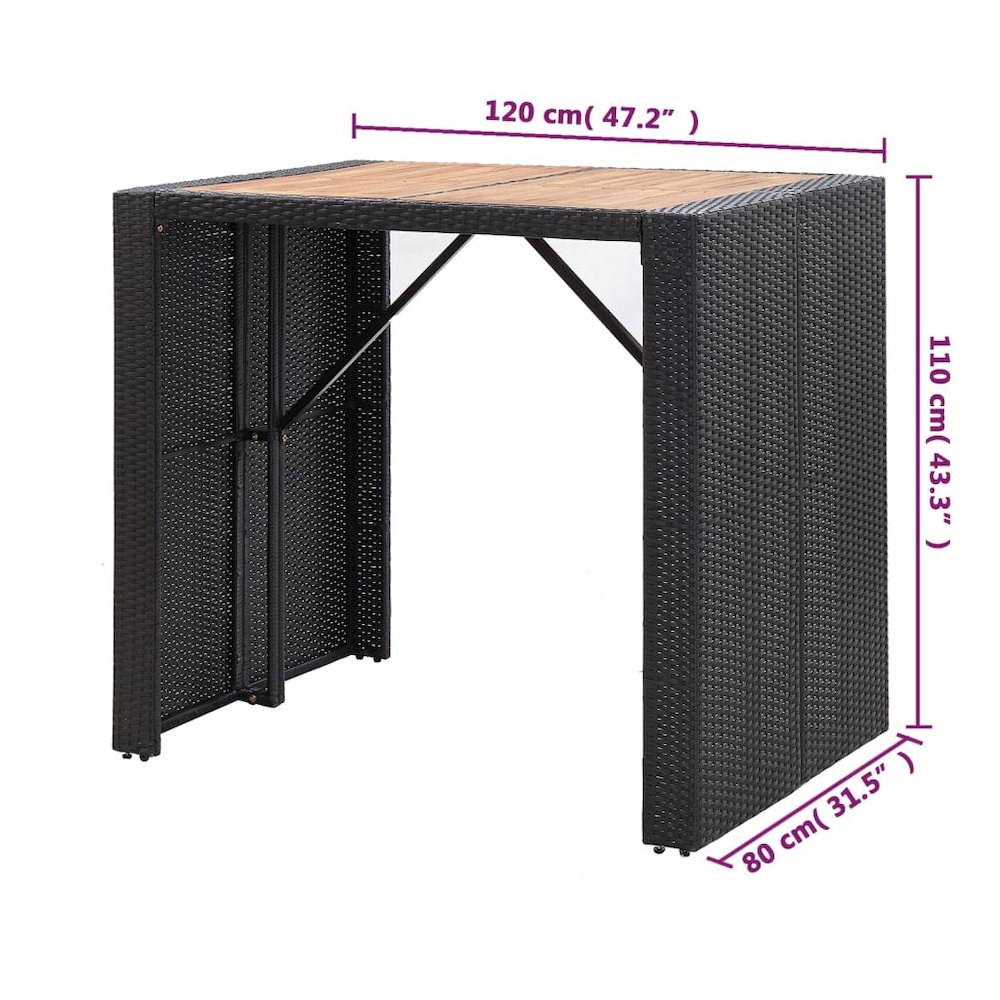 Bar Set Black, Cream. Picture 12