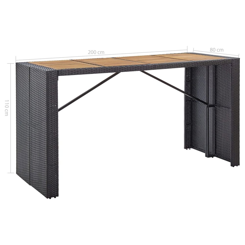 Bar Set Black. Picture 12