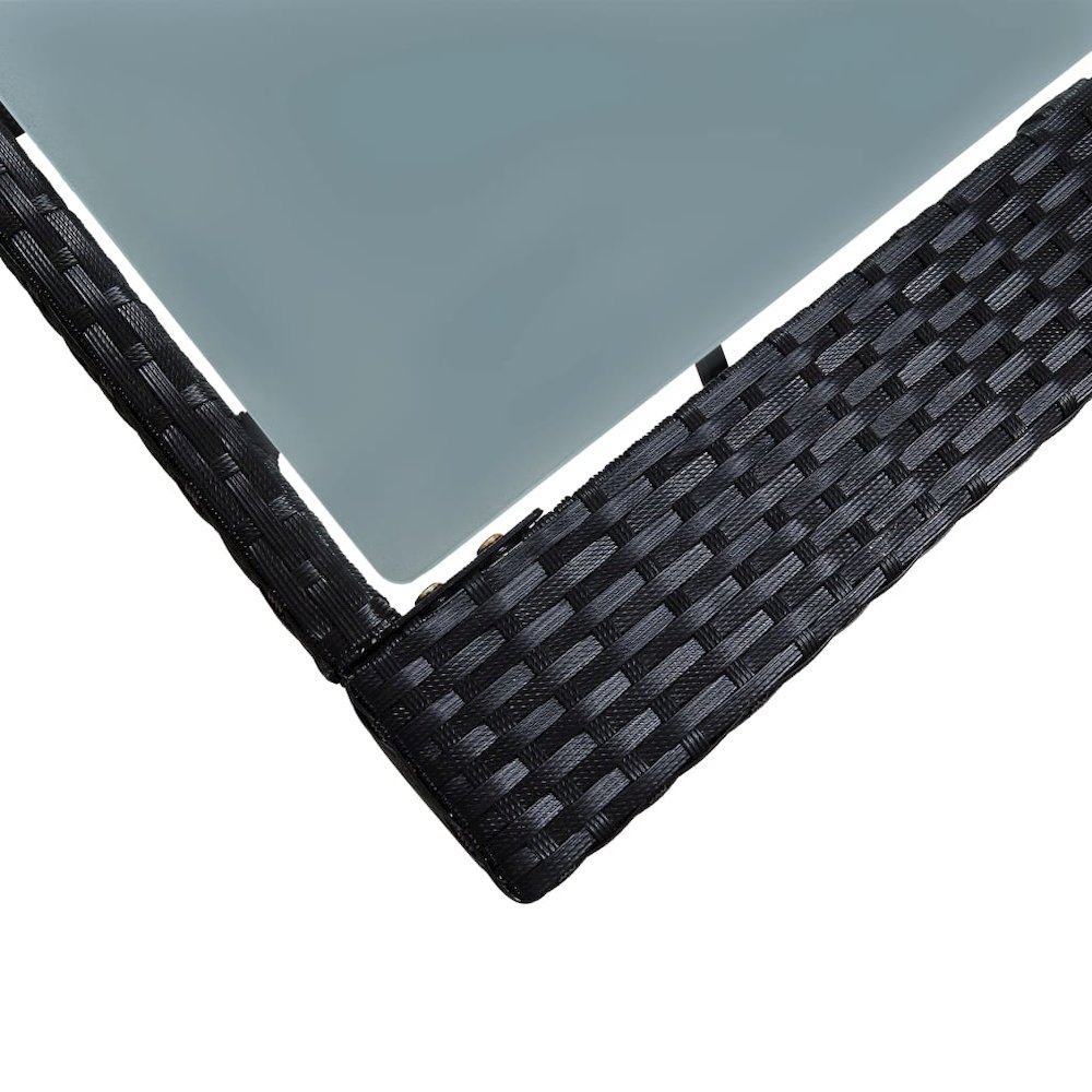 Bar Set Poly rattan: Black. Picture 6