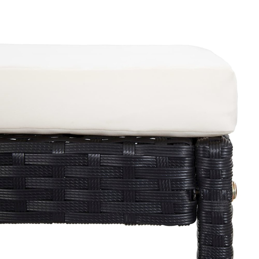 Bar Set Poly rattan: Black. Picture 9