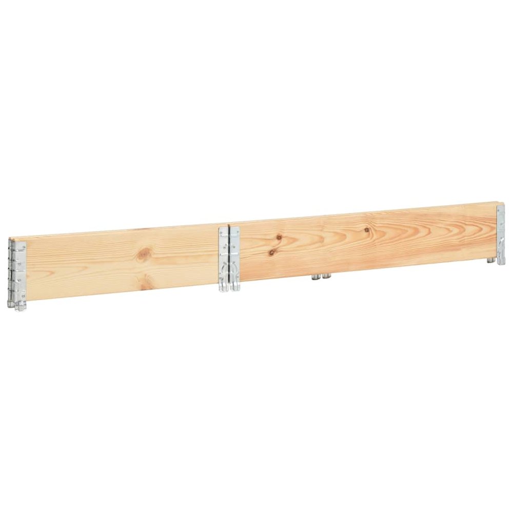 Pallet Collar 31.5"x47.2" Solid Pine Wood. Picture 4