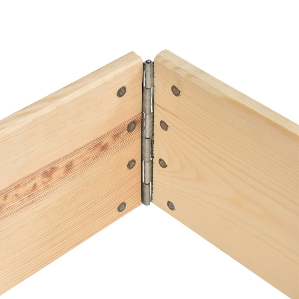 Pallet Collar 31.5"x47.2" Solid Pine Wood. Picture 6
