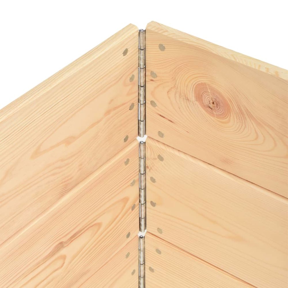 Pallet Collars 3 pcs 19.7"x39.4" Solid Pine Wood. Picture 5