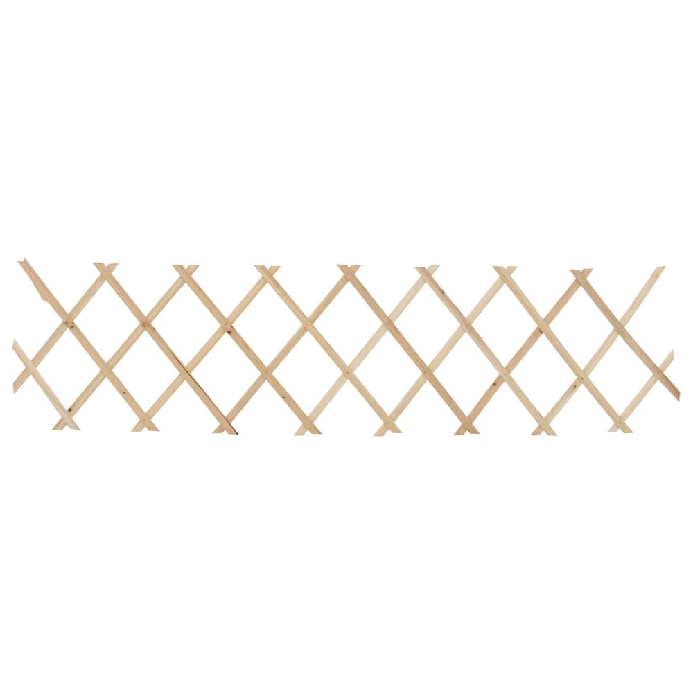vidaXL Trellis Fences 5 pcs Firwood 70.9"x11.8" 7239. Picture 2