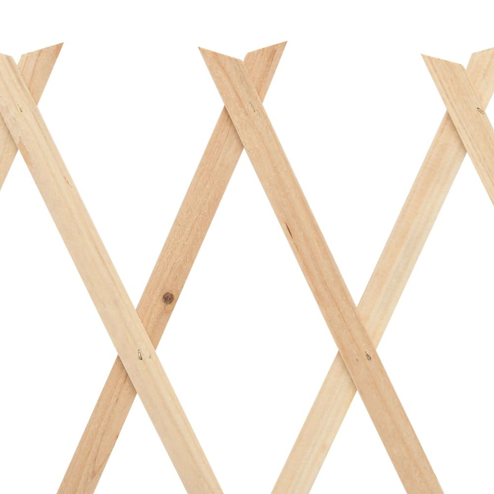 vidaXL Trellis Fences 5 pcs Firwood 70.9"x11.8" 7239. Picture 5