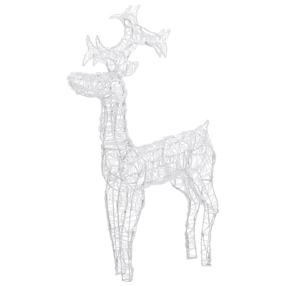 Reindeer Christmas Decoration Cold white Acrylic. Picture 2