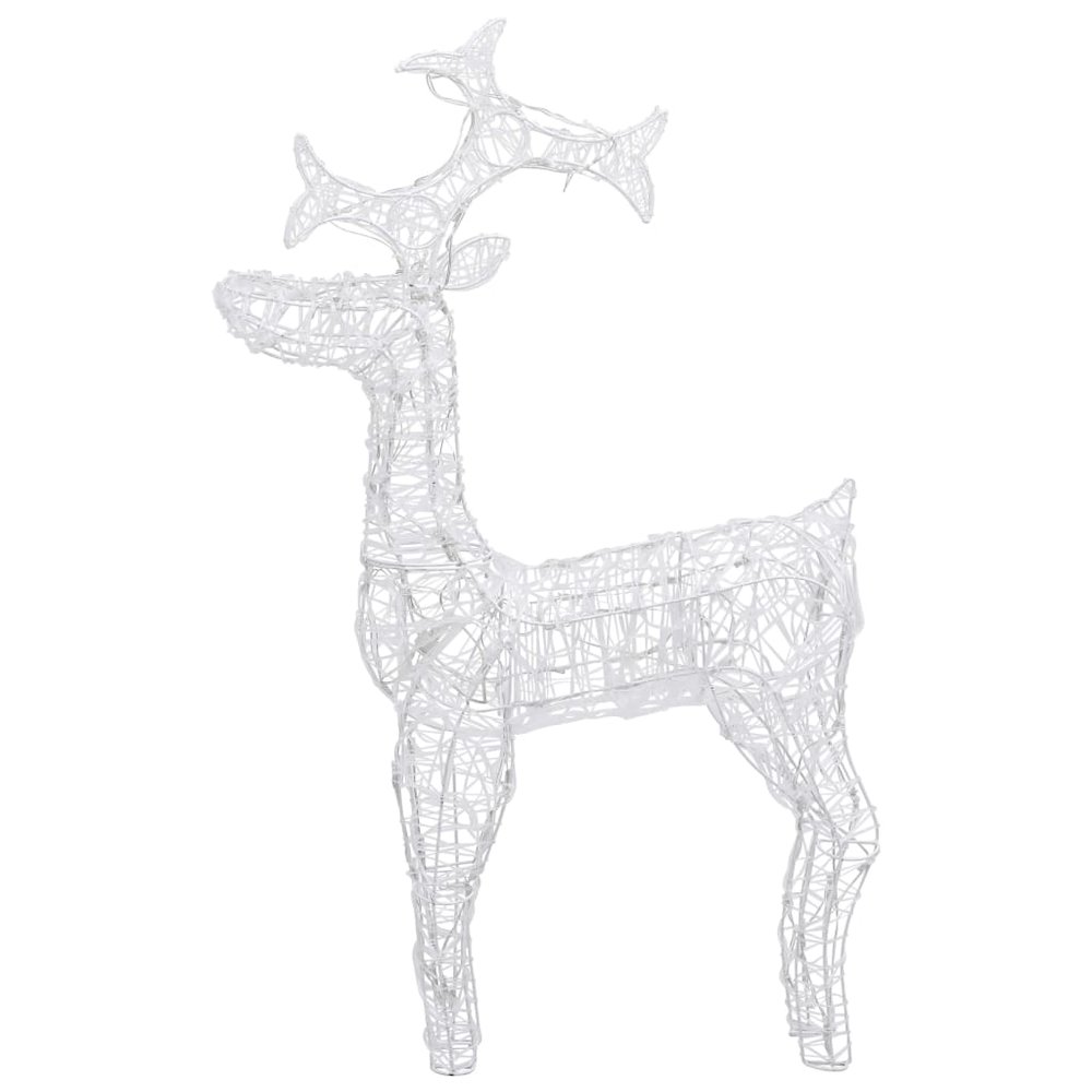 Reindeer Christmas Decoration Cold white Acrylic. Picture 4