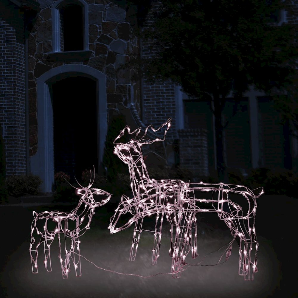 Christmas Light Display Warm white PVC, steel Christmas Lights. Picture 1