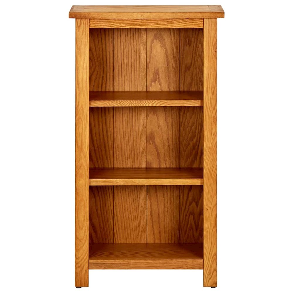 Bookcase Natural oak Solid oak wood, MDF Medium Bookcase. Picture 2