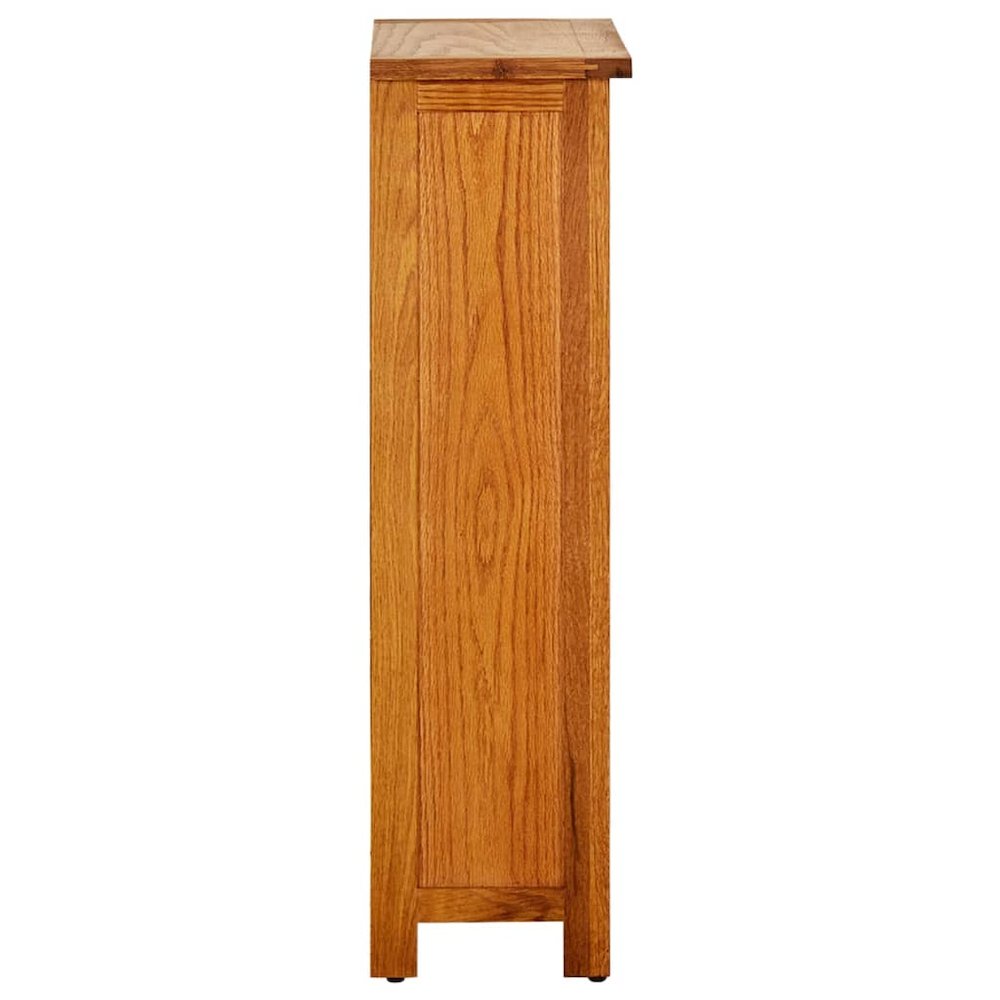 Bookcase Natural oak Solid oak wood, MDF Medium Bookcase. Picture 3