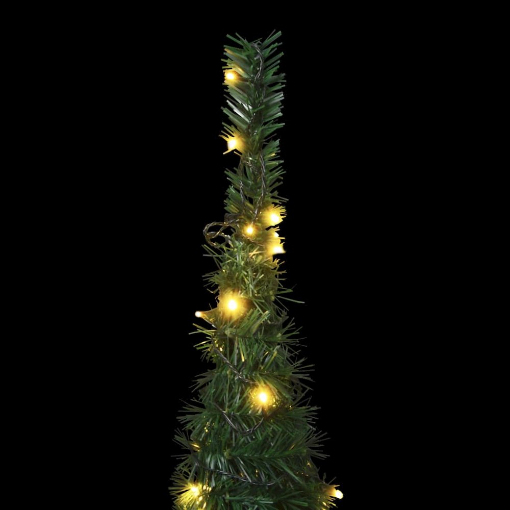 Pop-up Christmas Tree Green PVC 59 in Collapsible. Picture 5