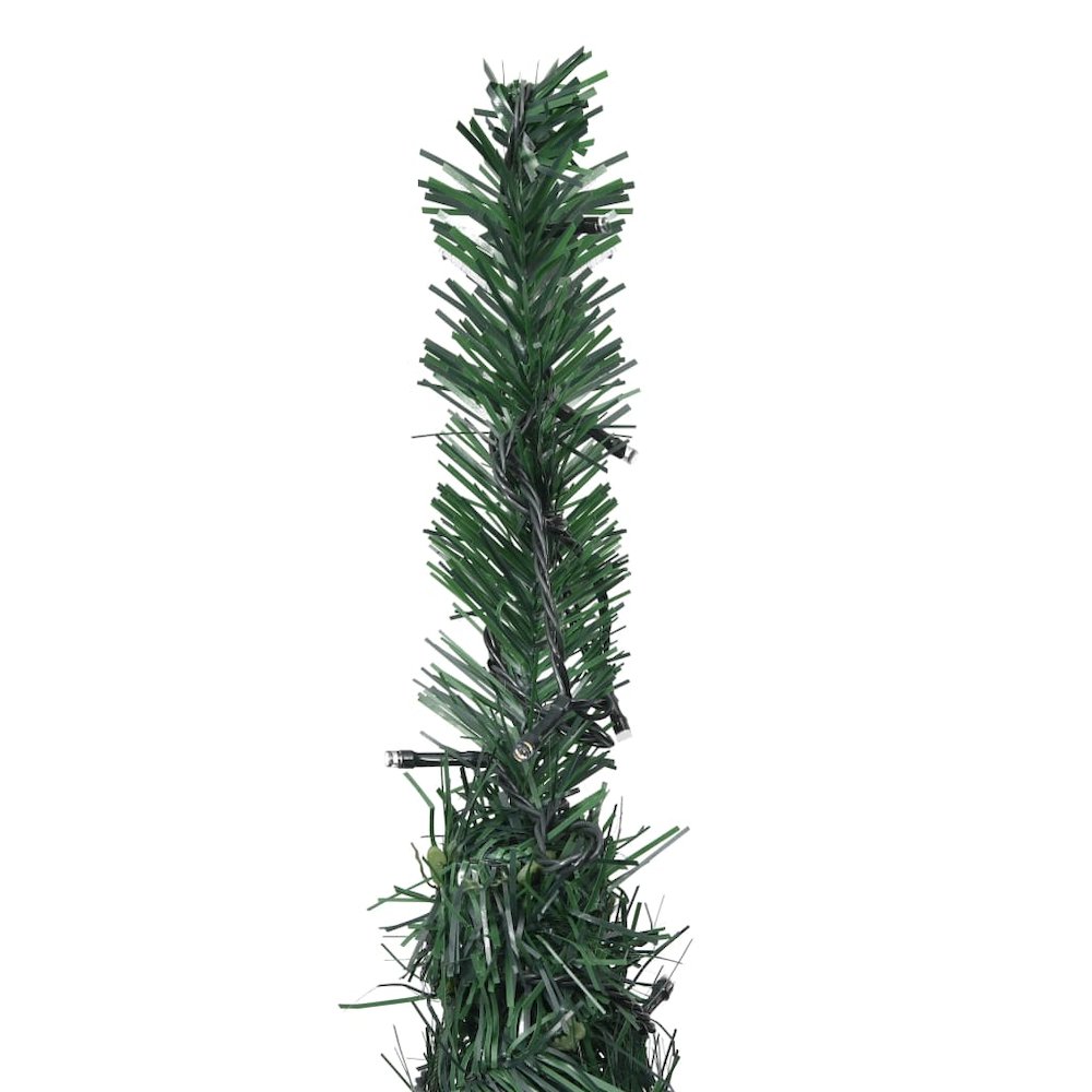 Pop-up Christmas Tree Green PVC 7 ft Collapsible. Picture 4