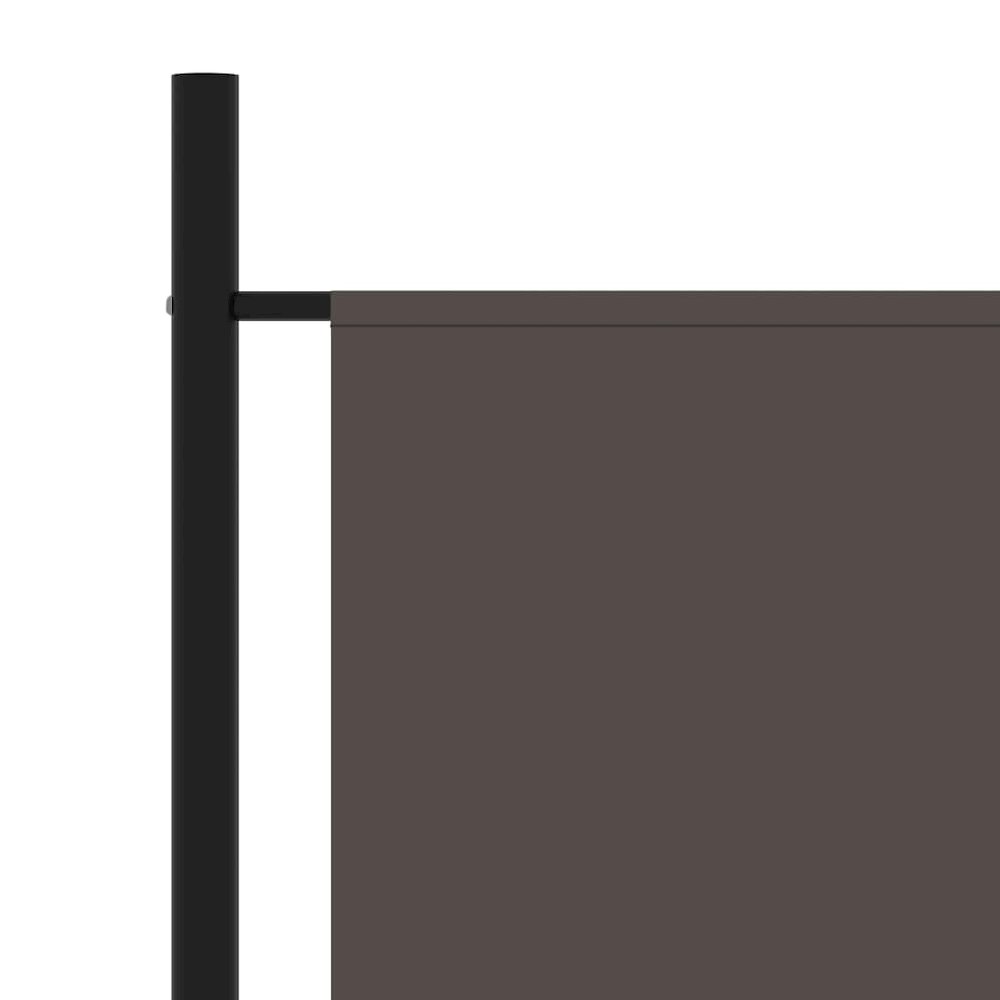 3-Panel Room Divider Anthracite 102.4"x70.9" Fabric. Picture 4