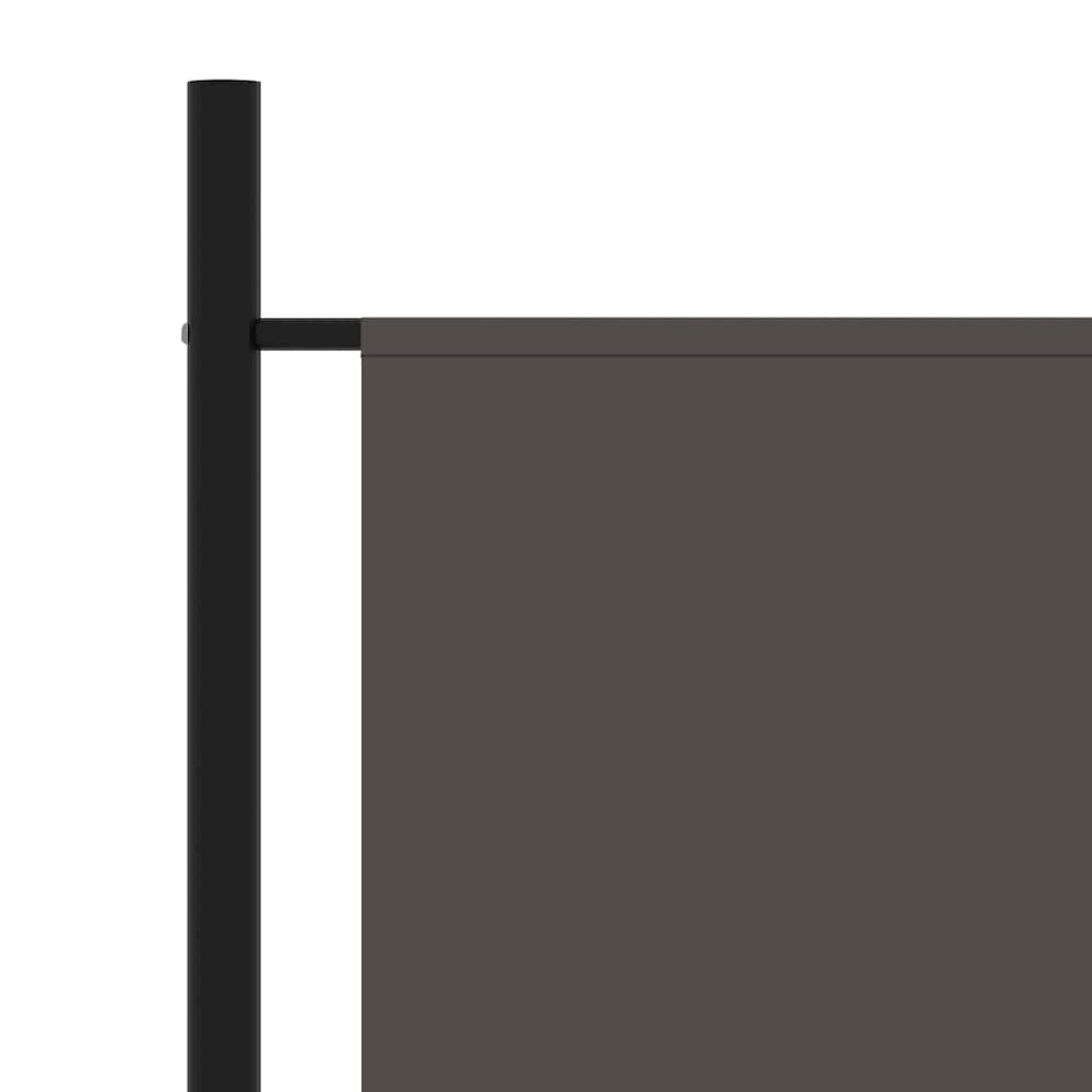 Room Divider Anthracite 68.9"x70.9" Fabric. Picture 3