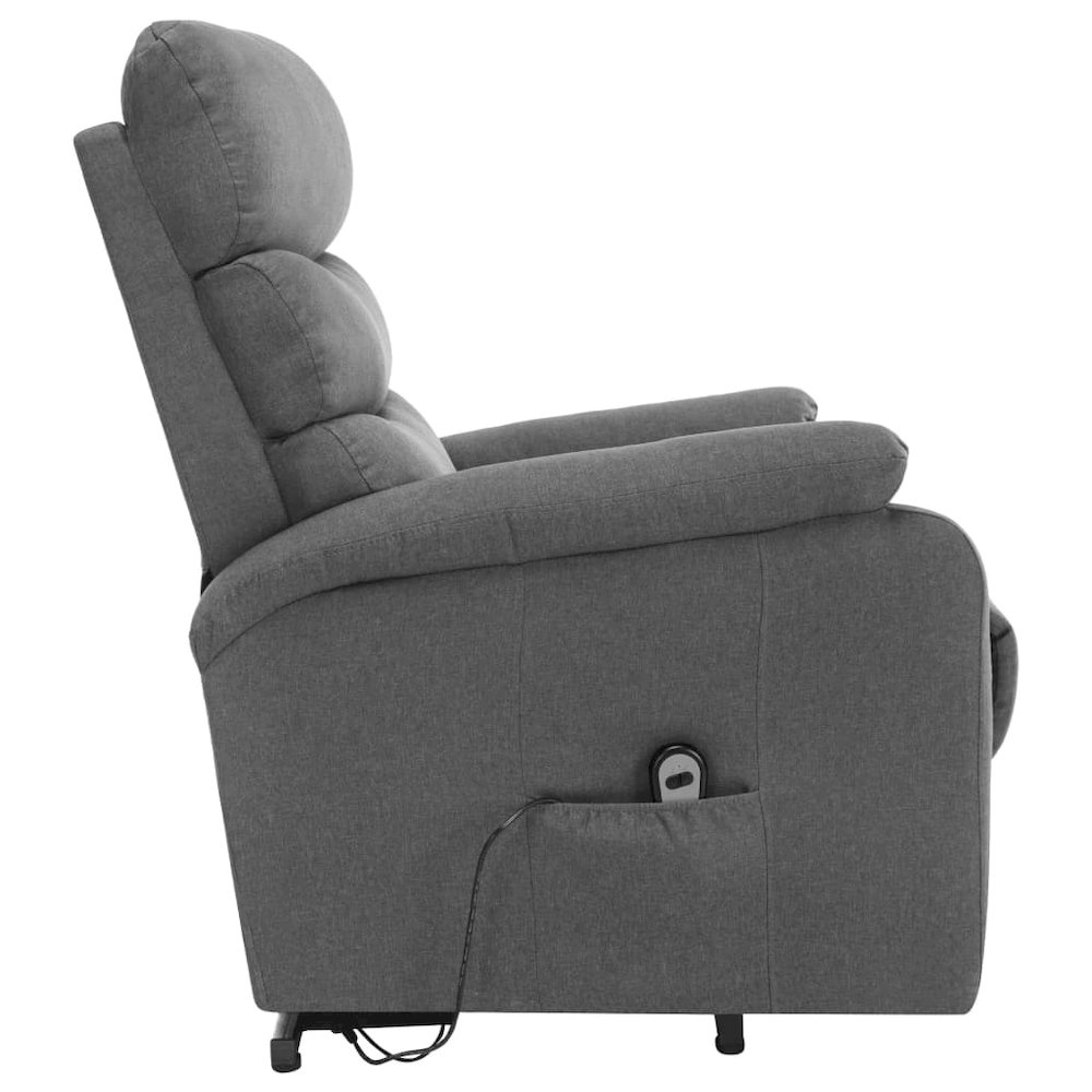 Stand Up Massage Chair Light Grey. Picture 4