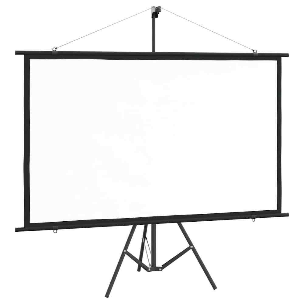 vidaXL Projection Screen with Tripod 72" 16:9 1410. Picture 2