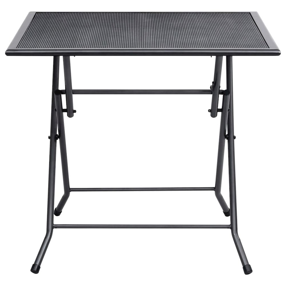 Folding Table Anthracite Steel with Powder Coating. Picture 2
