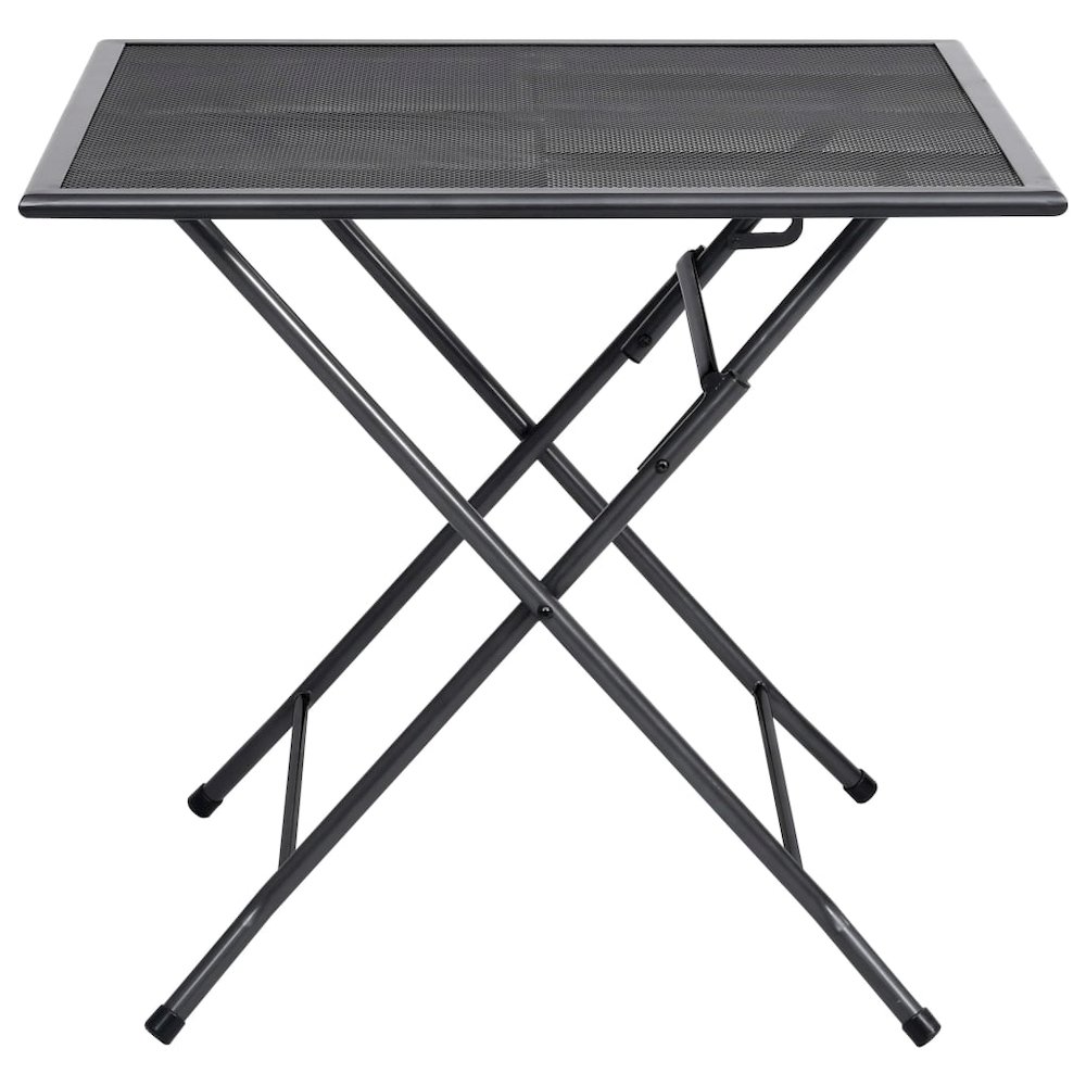 Folding Table Anthracite Steel with Powder Coating. Picture 3