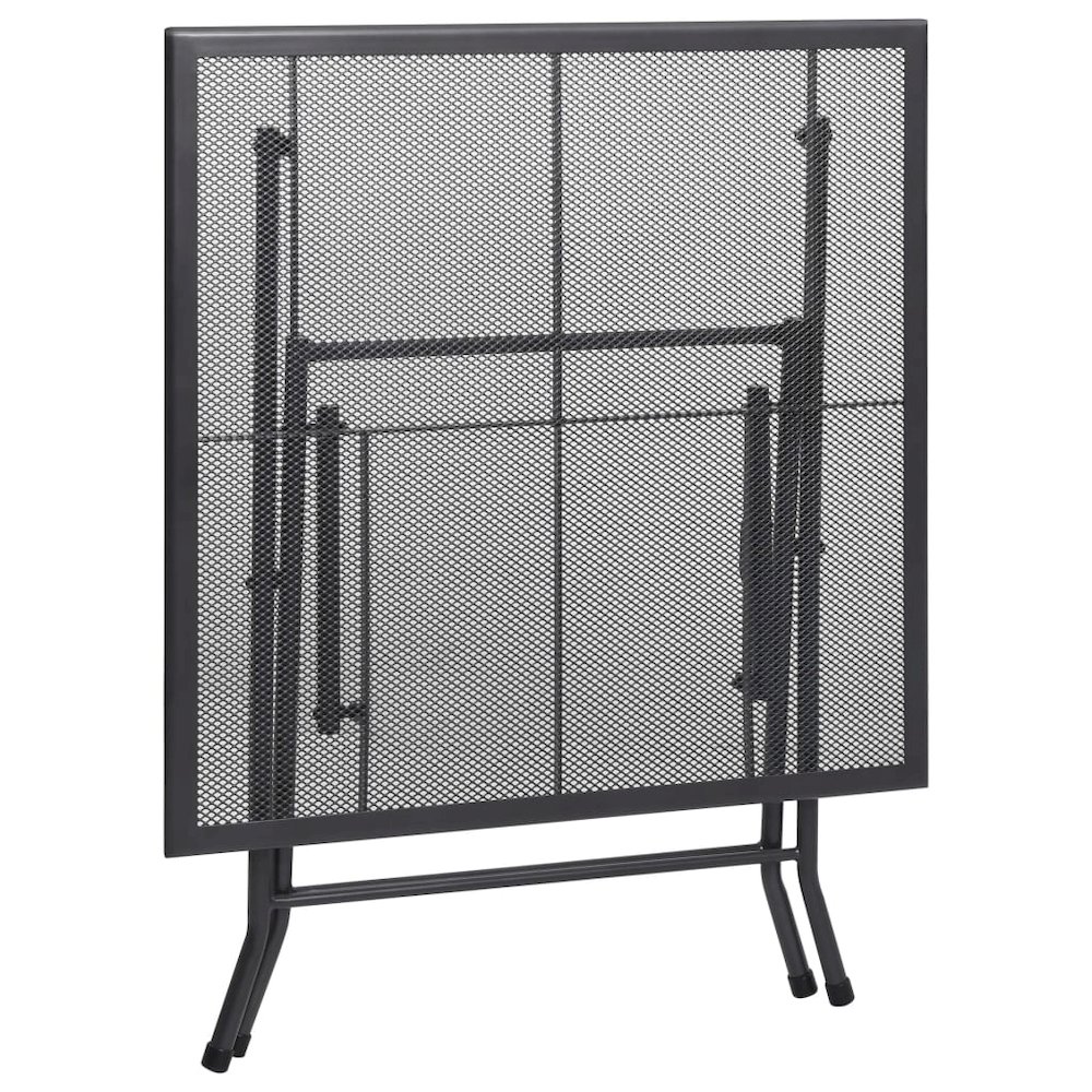 Folding Table Anthracite Steel with Powder Coating. Picture 4