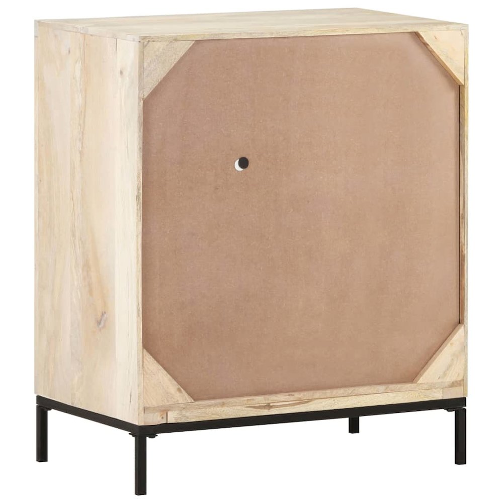 Sideboard Natural wood color Solid mango wood Medium Sideboard. Picture 4