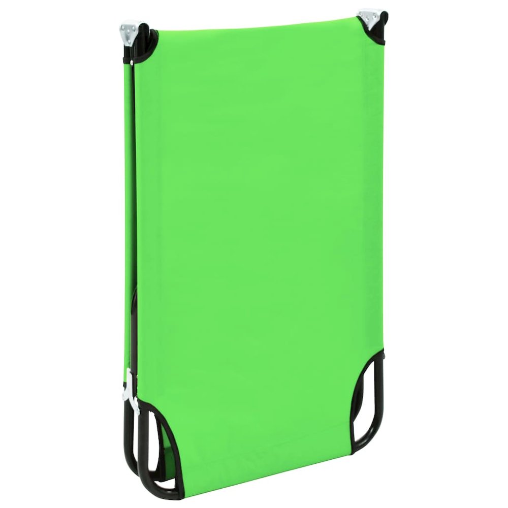 Sun Lounger Green. Picture 6