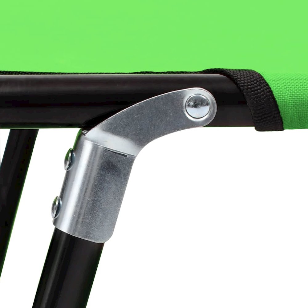 Sun Lounger Green. Picture 8
