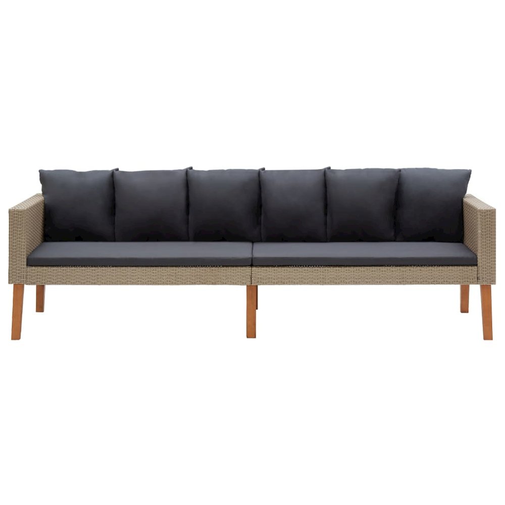 Garden Sofa Beige. Picture 2