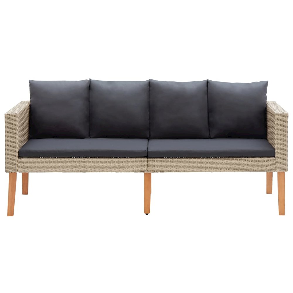 Garden Sofa Beige, Anthracite. Picture 2
