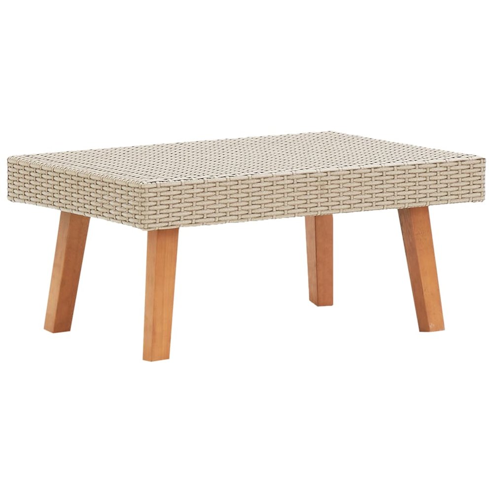 Garden Furniture Set Beige, Anthracite. Picture 6