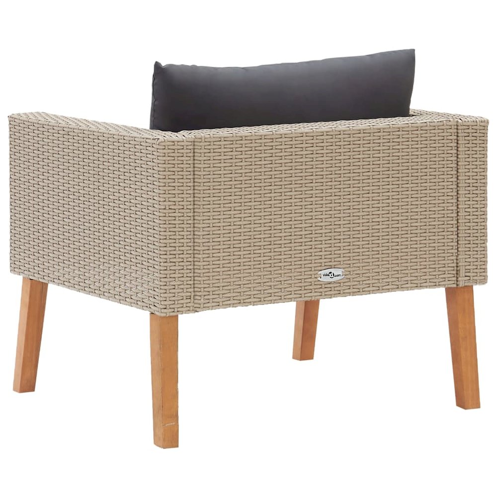 Garden Sofa Beige, Anthracite. Picture 4