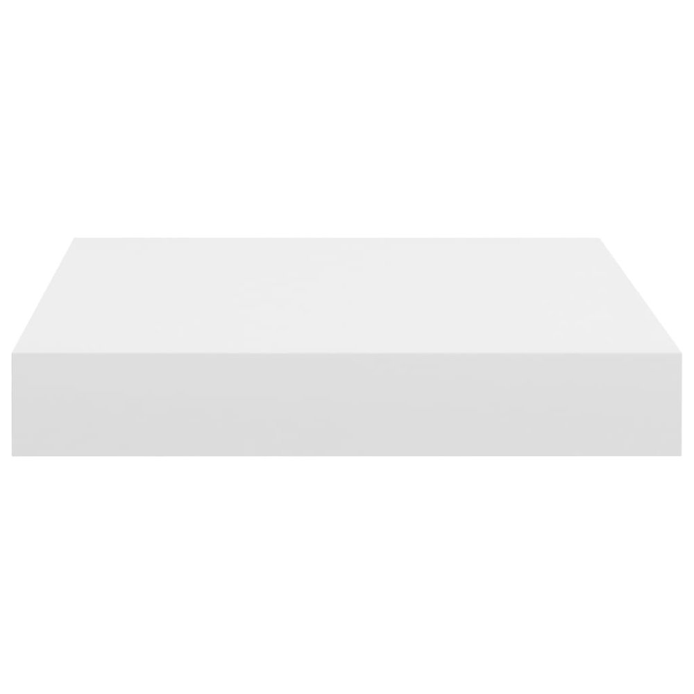 Wall Shelf White Honeycomb MDF, metal 9.1x9.3x1.5 in. Picture 5