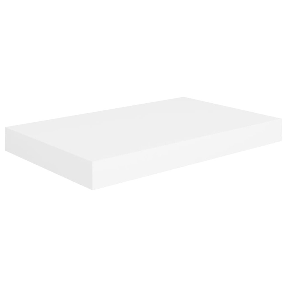 Wall Shelf White Honeycomb MDF and metal Small Wall mounting. Picture 2
