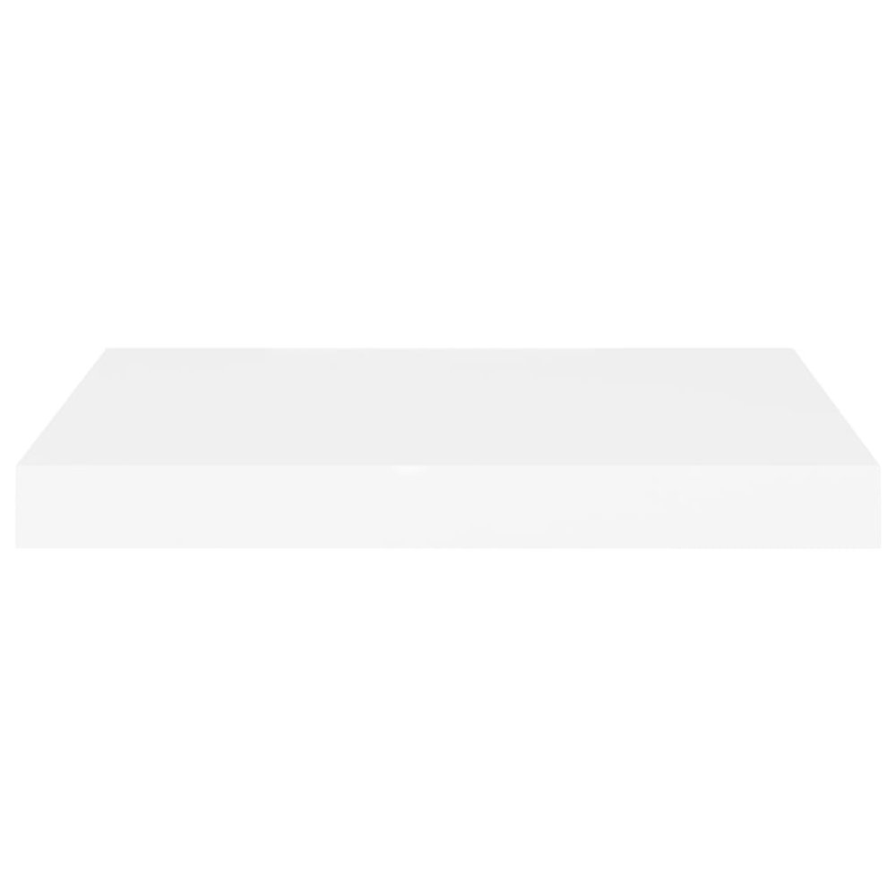 Wall Shelf White Honeycomb MDF and metal Small Wall mounting. Picture 4
