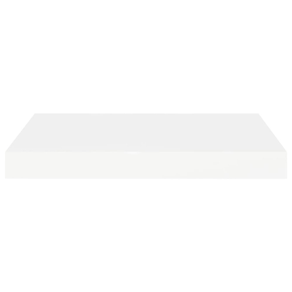 Wall Shelf Set of 2 White Honeycomb MDF, Metal 15.7 x 9.1 in. Picture 5