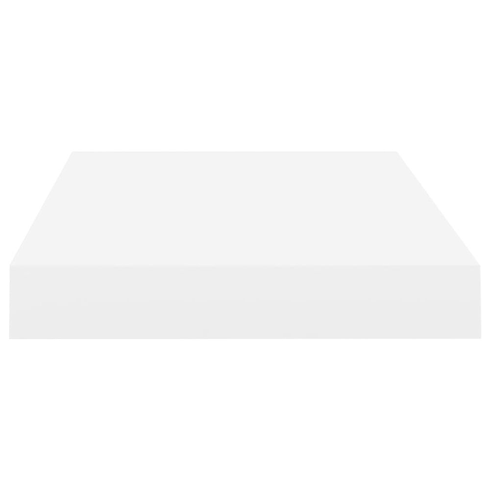 Wall Shelf Set of 2 White Honeycomb MDF, Metal 15.7 x 9.1 in. Picture 6
