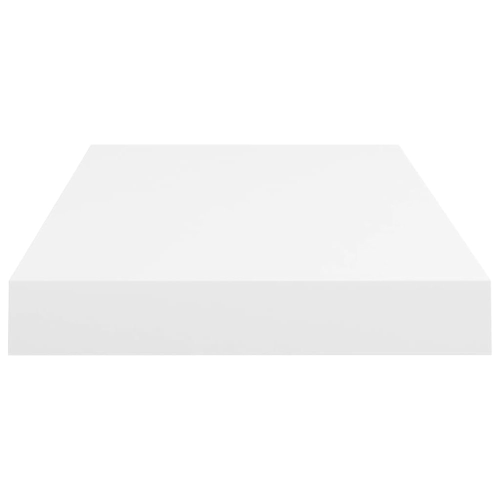 Wall Shelf White Honeycomb MDF, Metal 19.7 x 9.1 x 1.5 in. Picture 5